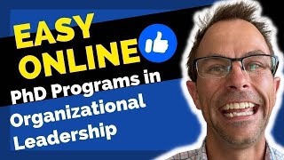 Achieve Your Dream Doctoral Degree Online PhD Programs In Organizational Leadership [upl. by Gnidleif]