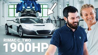 How a 1900HP Rimac Hypercar Is Built  Nico Rosberg [upl. by Blisse554]