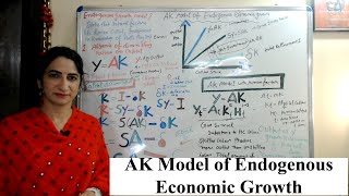 AK Model of Endogenous Economic Growth [upl. by Kragh755]