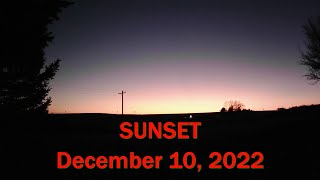 Sunsets WKen  SATURDAY SHORT Sunset Time Lapse  121022 [upl. by Kast667]