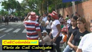 Cali Colombia Cabalgata Horse Parade and Feria de Cali [upl. by Eitsyrhc]