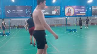 badminton Sparring Match wBFWC 2024 11 08 Defry Nia vs BWFC [upl. by Lamrert]