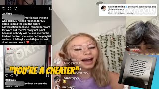 Mattia EXPOSE Celia Kairi says he has proof AshleyFaithNewman GOES OFF on Celia [upl. by Nnayd153]