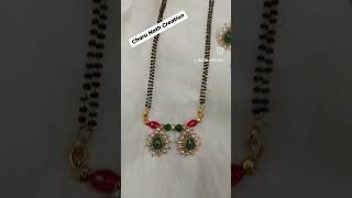 Charu Nath Creationhandmademangalsutranathdesignstrandingveideonathdesignbridaljewelleryreels [upl. by Avika]