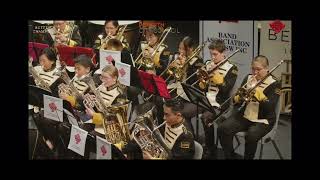 Prismatic Light played by St George Brass Band at NSW State Band Comp 2022 Cornet played by Harry [upl. by Ylatfen]