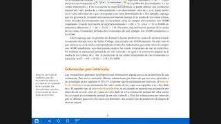 Estimación puntual y estimación por intervalo [upl. by Bodwell]