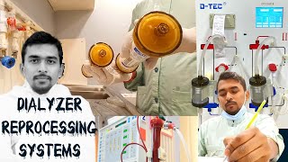 Dialyzer Reprocessing Systems। Hemo Dialysis। Dr NK BD। New Video।BSHL [upl. by Delle]