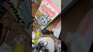 Unboxing Labubu Blindbox Exciting Macaron Green Grape labubu keychainlabubu popmart [upl. by Lecrad787]