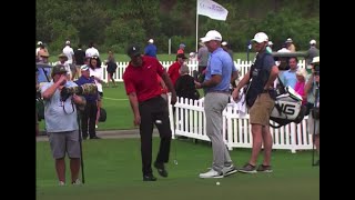 Tiger Woods BallSpinning Trick SlowMotion  😳😳 [upl. by Kam422]