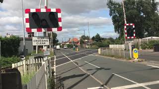 Haxby Road Level Crossing York 1508 2019 [upl. by Yerga]