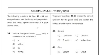 class32\VAOPDOFDAKPSC\ General english\ previous paper\ KPSC GroupC 2016 [upl. by Bloxberg]