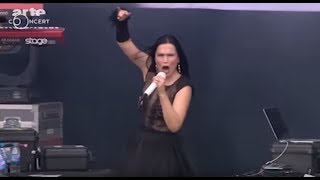 Tarja Turunen medley Tutankhamen  Ever Dream  The Riddler  Slaying The Dreamer Hell fest 2016 [upl. by Ecidnac]