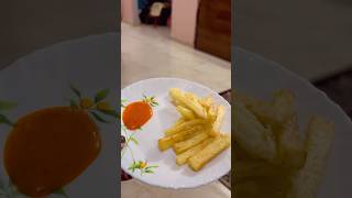 Ghar pe banaye french fries🍟🤤 nehabisht cookingfood pahadi pahadivlogger frenchfries snacks [upl. by Jain]