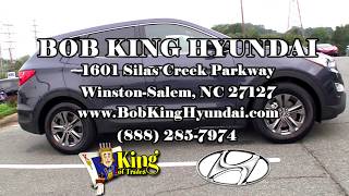 2013 Hyundai Santa Fe  Technology Package Video  WinstonSalem  NC  Bob King Hyundai [upl. by Arbma13]