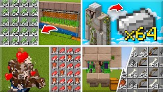 ✔️ 5 FARMS ESSENCIAIS PARA O SEU MINECRAFT SURVIVAL 118 [upl. by Maxantia]