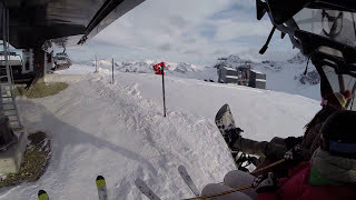 Sesselbahn Urdenfürggli Valbella Arosa Lenzerheide [upl. by Bonns]