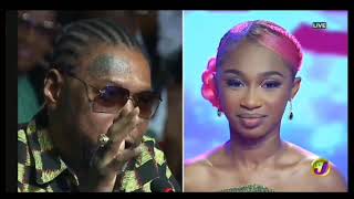 VYBZ KARTEL an Digicel rising star as a judge 🔥🔥vybzkartel an digicel risingstar [upl. by Acirdna388]