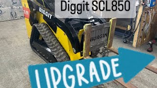 Diggit SCL850 Direct Drive Spool Valve Upgrade [upl. by Eelatsyrc650]