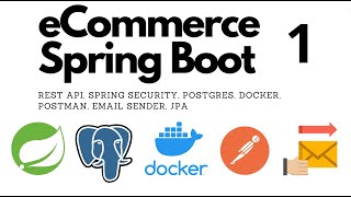 Build an eCommerce Spring Boot Application  Project based  Full Tutorial for Beginners  Part 1 [upl. by Kaiulani505]