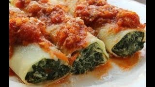 Canelones Caseros de Acelga tutorial paso a paso [upl. by Elish]