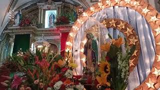 Inicia la fiesta en honor a nuestra Santísima Virgen de Guadalupe [upl. by Parcel]