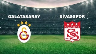 Galatasaray Sivasspor eFootball ligi tur etkinligi [upl. by Yelbmik498]