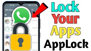 Lock Your Apps Using AppLock 2024  Lock Apps With password pattern fingerprint lock by AppLocker [upl. by Aihcsrop325]