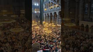 Ayasofya’ya minberden bakış [upl. by Atterrol]