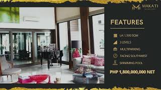 NS 12010  Makati Mansions Modern House for SALE in Forbes Park North Makati City [upl. by Sutelc]