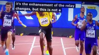 WHY amp HOW did Usain Bolt get injured amp beaten in last race 4x100m in London wac 2017retirement [upl. by Dewitt470]