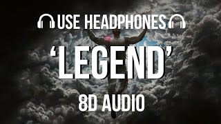 Tevvez  Legend Ψ 8D AUDIO [upl. by Tiraj]