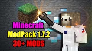 Minecraft 172 ModPack 30 MODS [upl. by Lemert693]