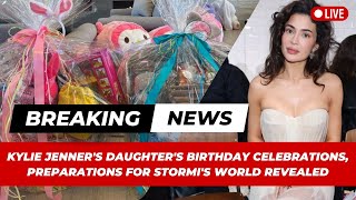 A Glimpse Kylie Jenners Daughters Birthday Celebrations Preparations For Stormis World Revealed [upl. by Kitrak]