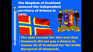 The national anthem of The Independent territory of Orkney IslandsThe territory est 875 [upl. by Cotter]