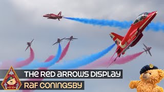 EXCELLENT RED ARROWS DISPLAY PERFORMING AT RAF CONINGSBY • RAF EXCELLENCE SEASON 2023 [upl. by Elyod921]