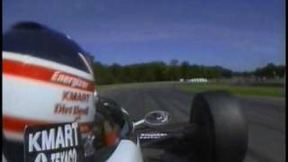 1993 nigel mansell lexington ohio 200 indycar grand prix pole position lap onboard [upl. by Anaejer837]