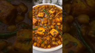 Lajawab chole paneer recipe 😋🤤food shorts trending viral [upl. by Nylsirhc]