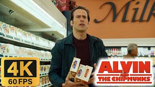 Alvin and the Chipmunks 2007  At The Supermarket 4K60FPS [upl. by Noleta]