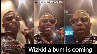 Wizkid review on live video that his album is dropping tonight [upl. by Syah]