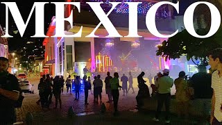 Puerto Vallarta AT NIGHT  Nightlife On Malecon Walking Street  MEXICO🇲🇽 [upl. by Chirlin]