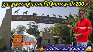 ट्रक ड्राइवर पहुंच गया चिड़ियाघर इन्दौर  zoo point Indore  all animals  vlogs [upl. by Eidlog625]