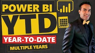 Power BI Show YeartoDate YTD Across Multiple Years [upl. by Liane]