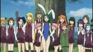 Negima Opening Happy Material Euro Beat ver [upl. by Nellac]