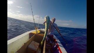 Fakaravas Fishing Championship 2017 tradional MahiMahi Fishing [upl. by Yssirk]