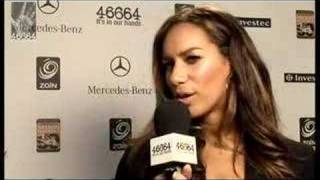 46664 London  Leona Lewis Interview [upl. by Pavier304]