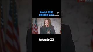 KAMALA HARRIS CONCESSION SPEECH [upl. by Armstrong]