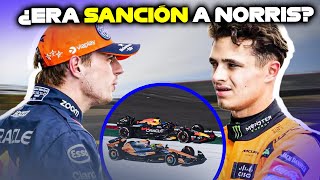 Era sanción a Norris Lando vs Max Verstappen [upl. by Koffman]