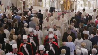 Holy God We Praise Thy Name  Recessional for Ordination Mass [upl. by Quickman]