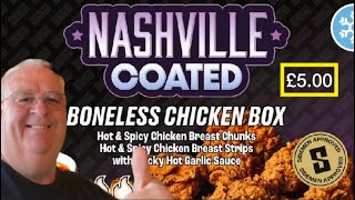 Nashville Coated Boneless Chicken Box From Iceland By Sides A Taste Of The South In The North [upl. by Fessuoy881]