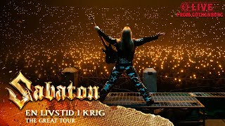 SABATON  En Livstid I Krig Live  The Great Tour  Gothenburg [upl. by Brady303]